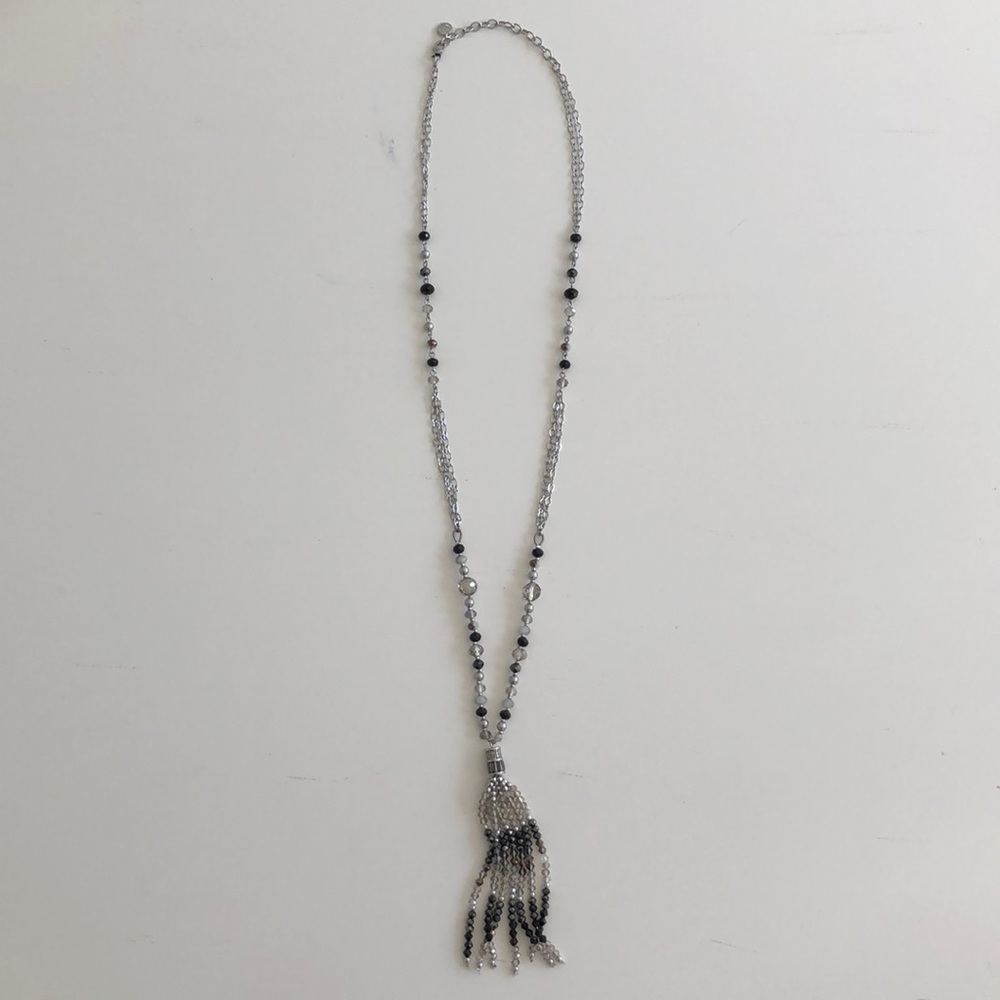 Talbots tassel necklace
